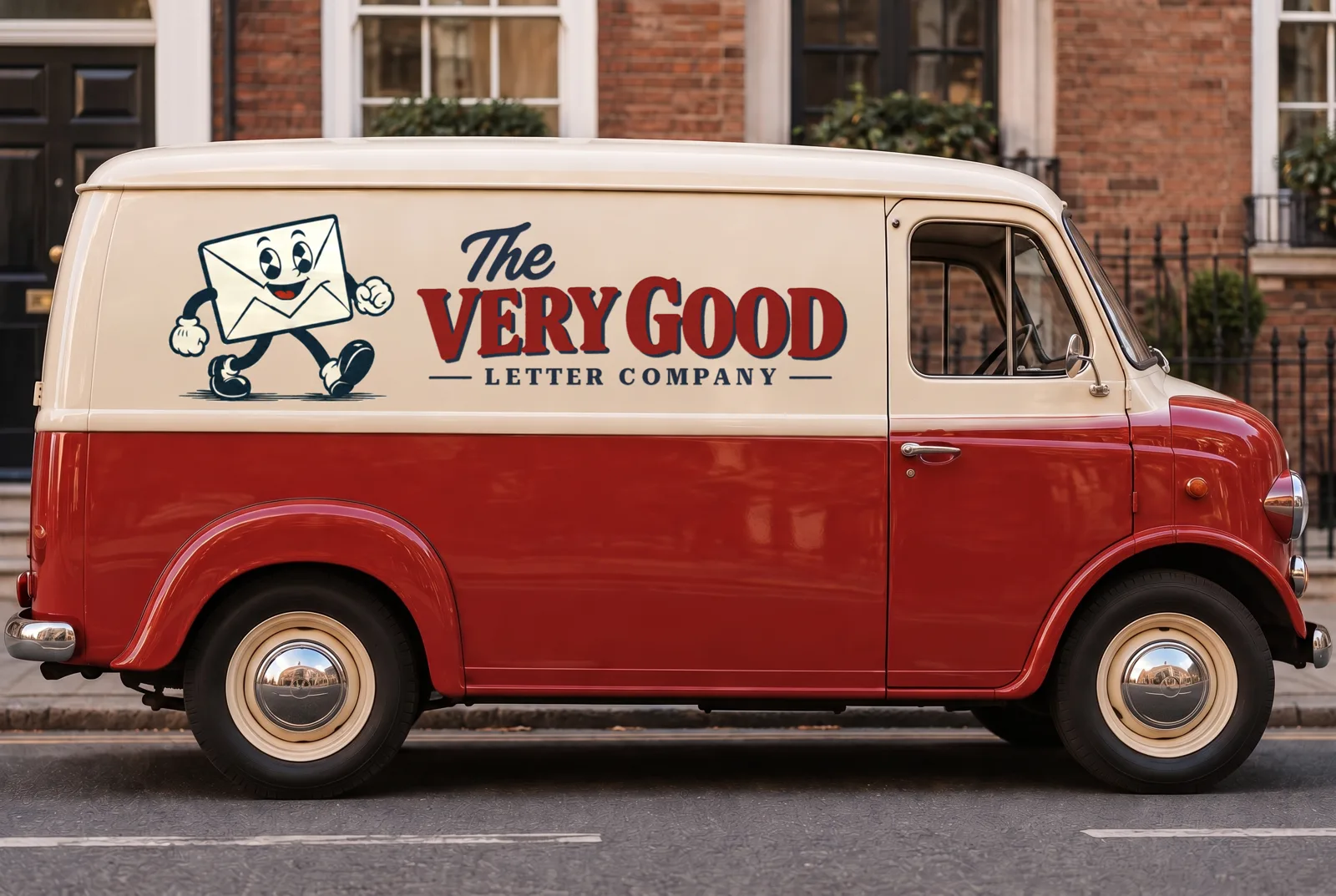 Vintage Royal Mail delivery van